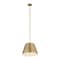 Z-Lite Lilly Pendant, 1-Light, 18 In.W x 13.5 In.H, Rubbed Brass/Rubbed Brass 2307-18RB - alternate 3